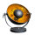 Lampe de table exceptionnelle Rétro ronde Noir Or