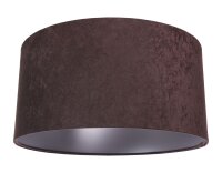 Marron Argent Suspension Tissu rond Rétro Table...
