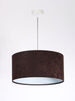 Lampe suspendue Table de salle &agrave; manger Marron...