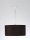 Lampe suspendue Table de salle à manger Marron Blanc Rétro ronde Lampe