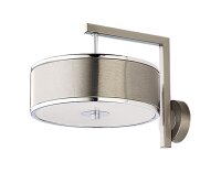 Lampe murale exceptionnelle &Oslash;30cm en argent LORSAN
