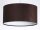 Lampe &agrave; suspendre Marron Blanc Tissu Table &agrave; manger R&eacute;tro