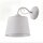 Applique murale blanche abat-jour LOCOLA Lampe de chambre à coucher
