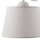 Applique murale blanche abat-jour LOCOLA Lampe de chambre à coucher
