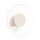 LED Wandleuchte Beige Transparent Stahl 4000K B:28 cm
