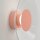 LED Wandleuchte Pfirsich Stahl Plexiglas 4000K B:28 cm