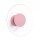 LED Wandleuchte Pink Transparent Stahl 4000K B:28 cm