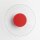 LED Wandleuchte Rot Stahl Plexiglas 3000K B:28 cm rund