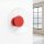 LED Wandleuchte Rot Stahl Plexiglas 4000K rund B:28 cm