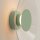 LED Wandleuchte Salbei Transparent Stahl 3000K B:28 cm