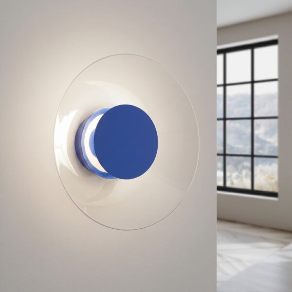 LED Wandlampe Ultramarin Stahl 4000K B:28 cm Modern