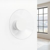LED Wandleuchte Weiß Plexiglas Stahl 3000K B:28 cm