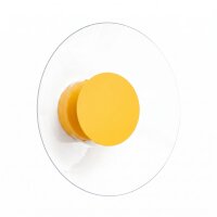 LED Wandleuchte Gelb Plexiglas Stahl 4000K B:28 cm