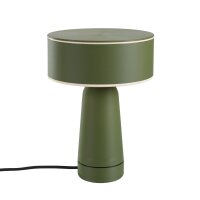 Tischlampe schwenkbar Olivgrün G9 H:28 cm Ø20...