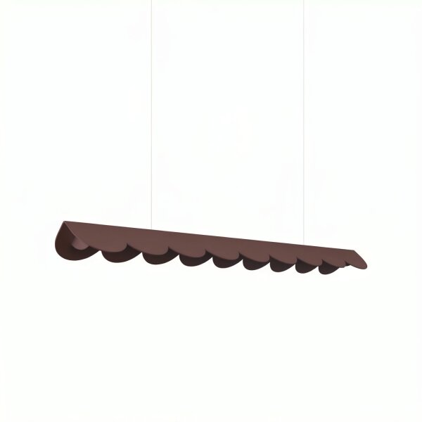 LED Pendelleuchte Alu Braun 4000K neutralweiß L:98,5 cm