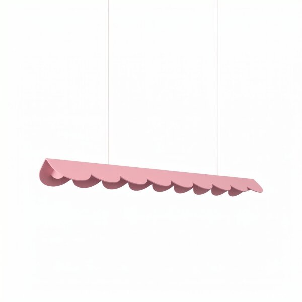 LED Pendelleuchte Pink Alu 3000K warmweiß L:98,5 cm