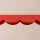 LED Pendelleuchte Alu Rot 3000K warmweiß L:98,5 cm