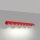 LED Pendelleuchte Rot Alu 4000K neutralweiß L:98,5 cm