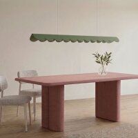 LED Pendelleuchte Alu Salbei 3000K warmweiß L:98,5 cm