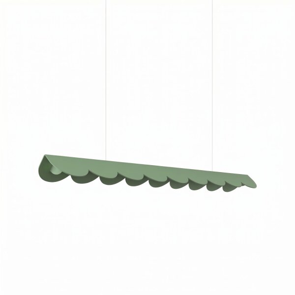 LED Pendelleuchte Salbei Alu 4000K L:98,5 cm lang