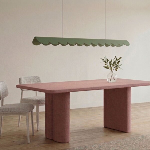 LED Pendelleuchte Salbei Alu 4000K L:98,5 cm lang