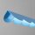 LED Pendelleuchte Azurblau Alu 4000K 16W L:131 cm lang