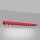 LED Pendelleuchte Rot 4000K neutralweiß 16W L:131 cm