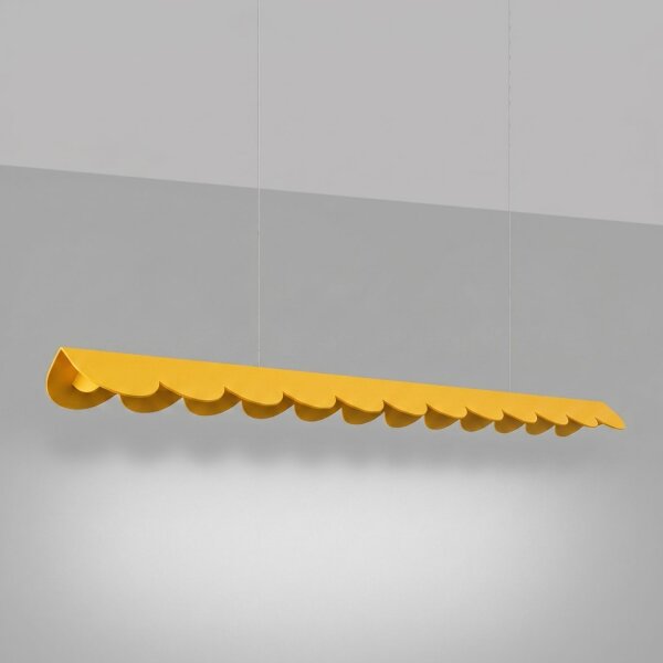 LED Pendelleuchte Gelb 4000K neutralweiß 16W L:131 cm