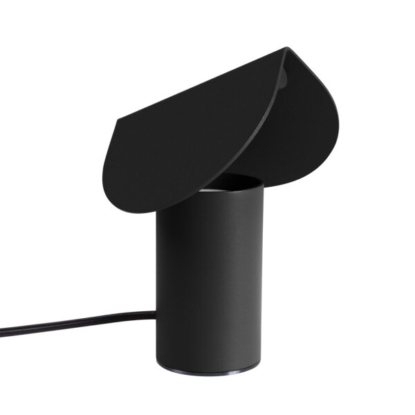 LED Tischleuchte Alu schwenkbar Schwarz 3000K H:15 cm