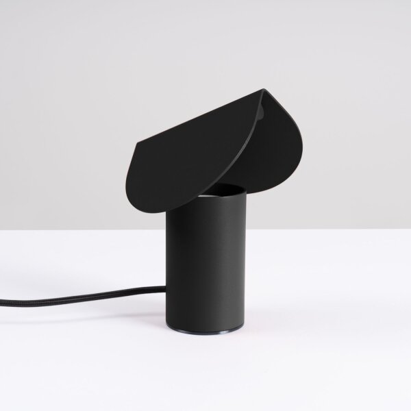 LED Tischleuchte Alu schwenkbar Schwarz 3000K H:15 cm