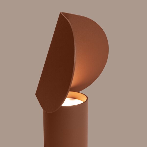 LED Tischleuchte schwenkbar Mokka 3000K H:15 cm klein