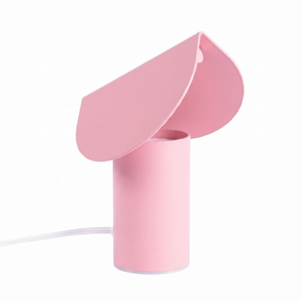LED Tischleuchte verstellbar Pink Alu 3000K H:15 cm