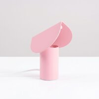 LED Tischleuchte verstellbar Pink Alu 3000K H:15 cm