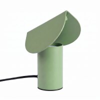 LED Tischleuchte schwenkbar Salbei Alu 3000K H:15 cm
