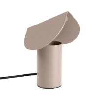 LED Tischleuchte schwenkbar Taupe 3000K H:15 cm klein