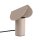 LED Tischleuchte schwenkbar Taupe 3000K H:15 cm klein