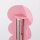 Wandleuchte indirekt Pink G9 2-flammig H:33,6 cm Alu