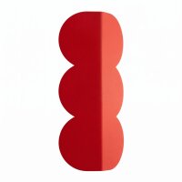 Wandleuchte indirekt Aluminium G9 2-flammig H:33,6 cm