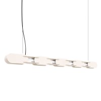 LED Pendelleuchte dimmbar Push-DIM Beige 3000K L:158 cm