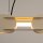 LED Pendelleuchte dimmbar Push-DIM Beige 3000K L:158 cm