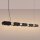 LED Pendelleuchte Schwarz dimmbar Push-DIM 3000K 158 cm