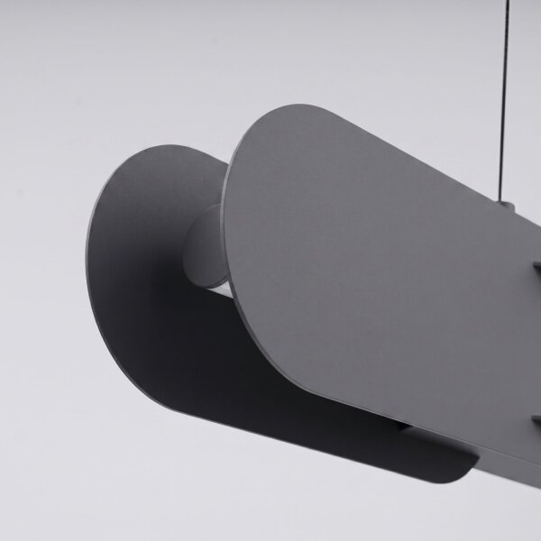 LED Pendelleuchte dimmbar Push-DIM 4000K L:158 cm Stahl