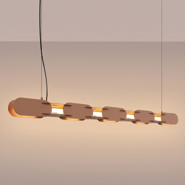 LED Pendelleuchte dimmbar Push-DIM Mokka 3000K L:158 cm