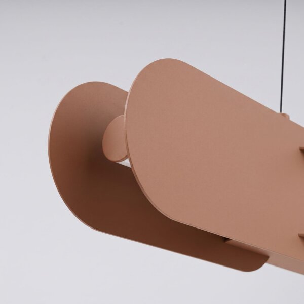 LED Pendelleuchte dimmbar Push-DIM Mokka 3000K L:158 cm