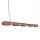 LED Pendelleuchte dimmbar Push-DIM Mokka 3000K L:158 cm