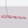 LED Hängelampe dimmbar Push-DIM Pink Stahl 3000K 158 cm