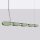 LED Hängelampe dimmbar Salbei Stahl 3000K L:158 cm