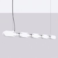 LED Hängelampe dimmbar Push-DIM Weiß 4000K...
