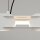 LED Hängelampe dimmbar Push-DIM Weiß 4000K L:158 cm