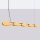 LED Pendelleuchte dimmbar Push-DIM Gelb 3000K L:158 cm